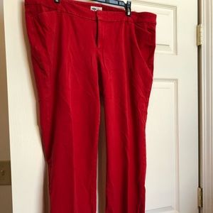 Red Pixie Pants